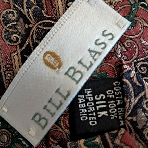 Vintage Bill Blass Elegant Silk Multicolor Men's Ties Set - Picture 4 of 8